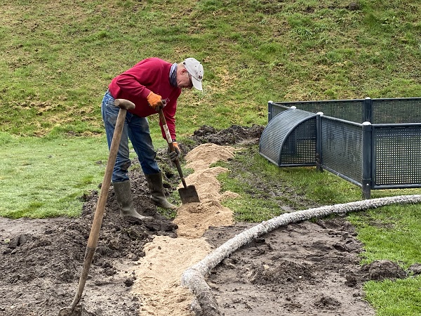 Norbert doet een stap terug