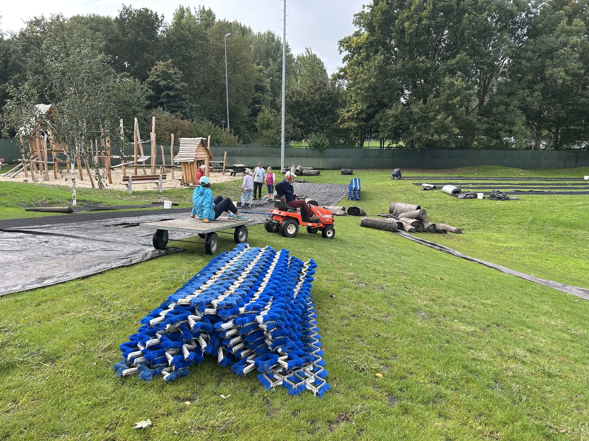 Baanleggen start dit jaar later in september